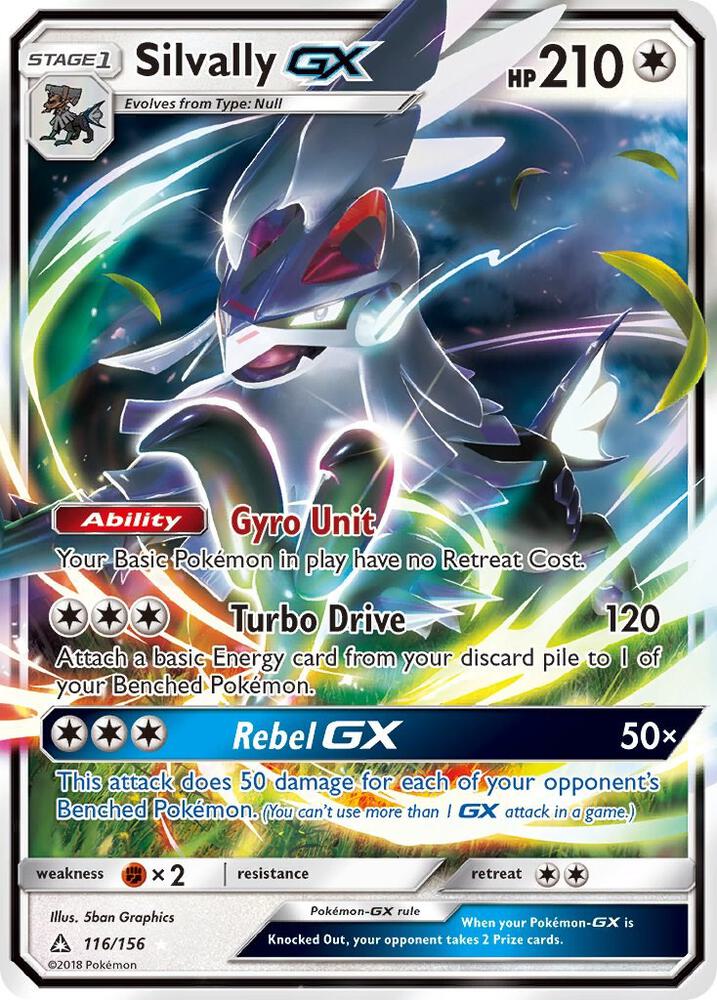 Silvally GX 116/156 (SM - Ultra Prism) - Holofoil