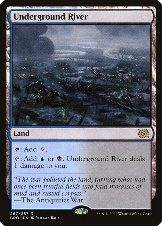 Underground River 267/287 (The Brothers' War) - Foil