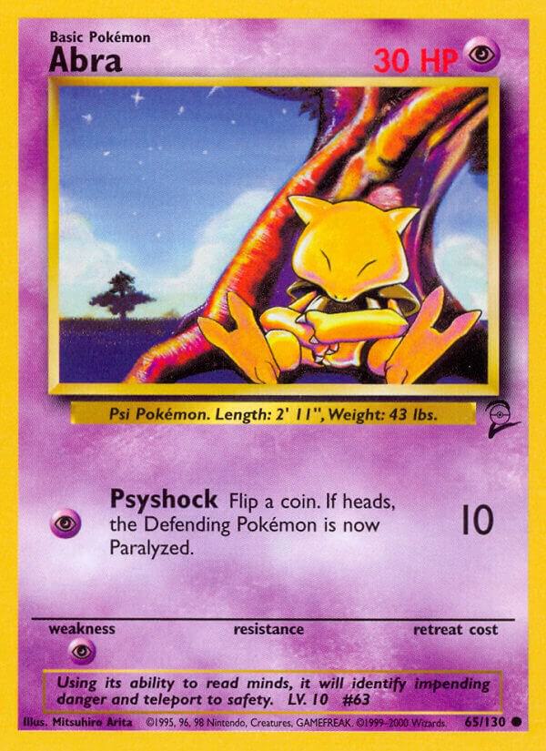 Abra 065/130 (Base Set 2)