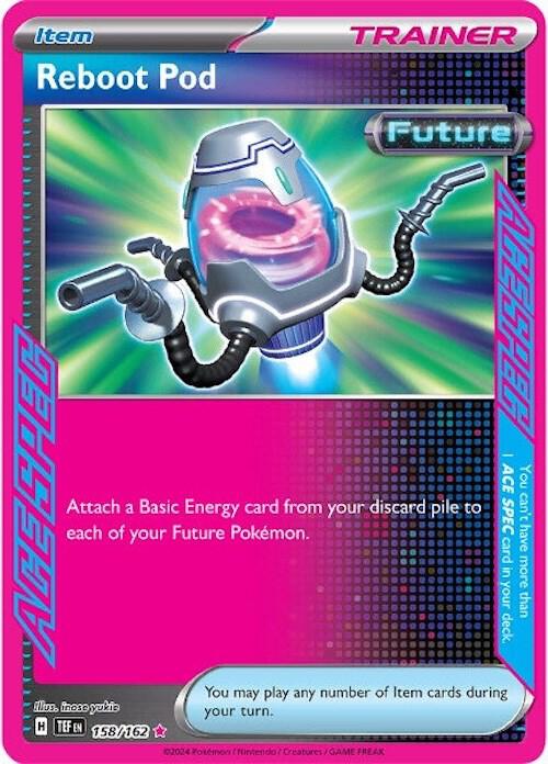 Reboot Pod 158/162 (SV05: Temporal Forces) - Holofoil