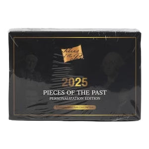 2025 Keepsake Pieces of the Past Personalization Edition Hobby Box
