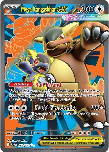 Mega Kangaskhan ex 164/132 (ME01: Mega Evolution) - Holofoil