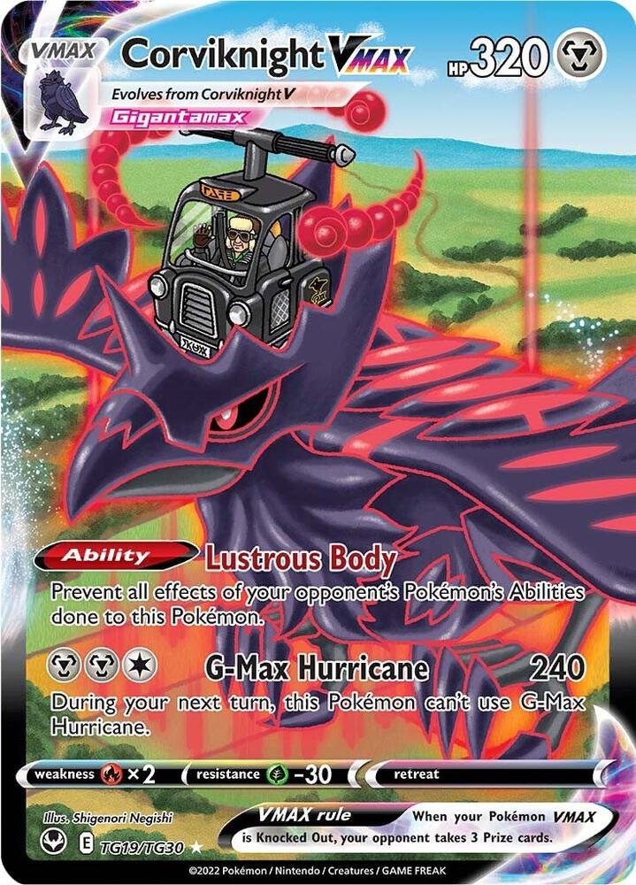 Corviknight VMAX TG19/TG30 (SWSH12: Silver Tempest Trainer Gallery) - Holofoil