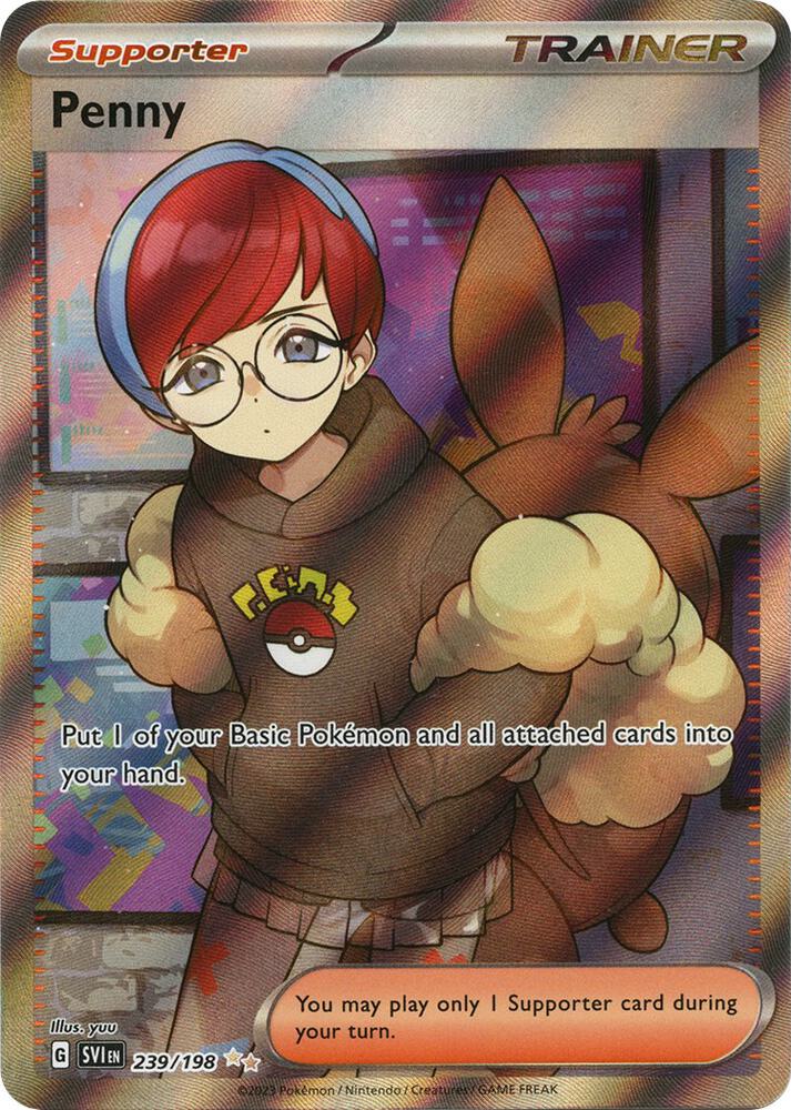 Penny 239/198 (SV01: Scarlet & Violet Base Set) - Holofoil