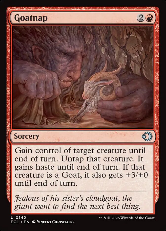 Goatnap 142/273 (Lorwyn Eclipsed) - Foil