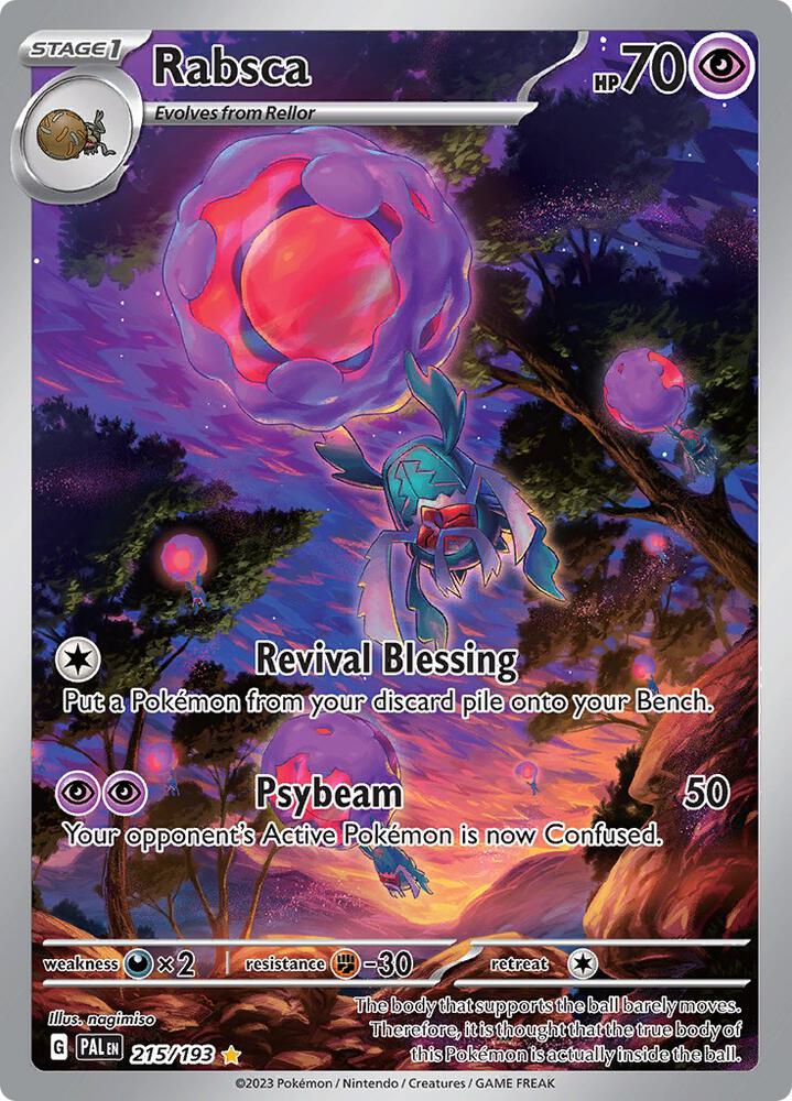 Rabsca 215/193 (SV02: Paldea Evolved) - Holofoil