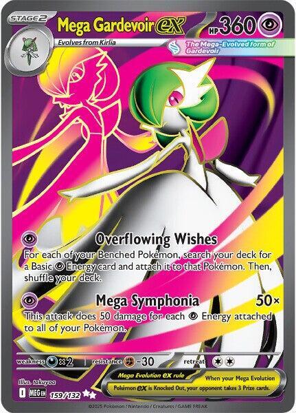 Mega Gardevoir ex 159/132 (ME01: Mega Evolution) - Holofoil