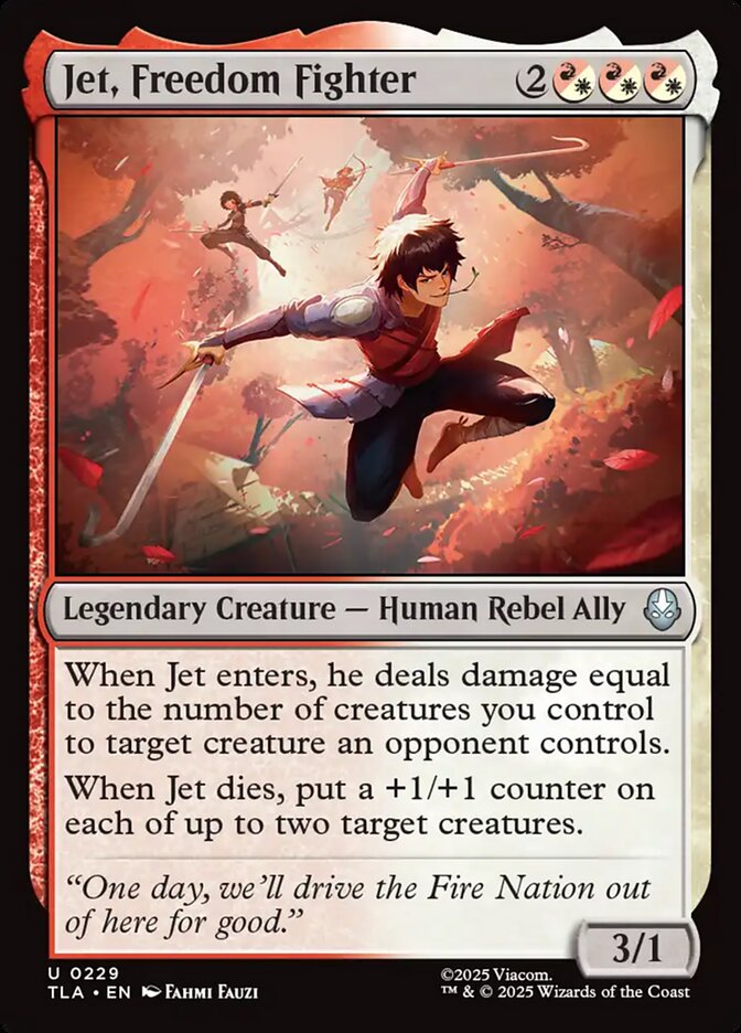 Jet, Freedom Fighter 229 (Avatar: The Last Airbender)