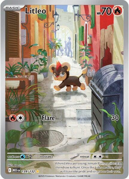 Litleo 139/132 (ME01: Mega Evolution) - Holofoil
