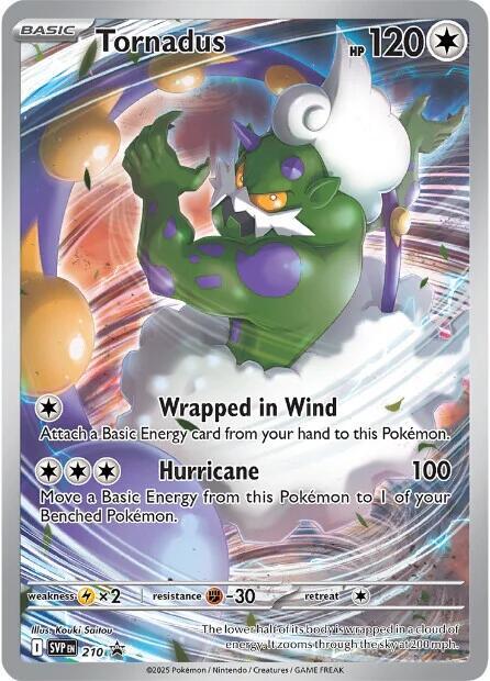 Tornadus 210 (SV: Scarlet & Violet Promo Cards) - Holofoil