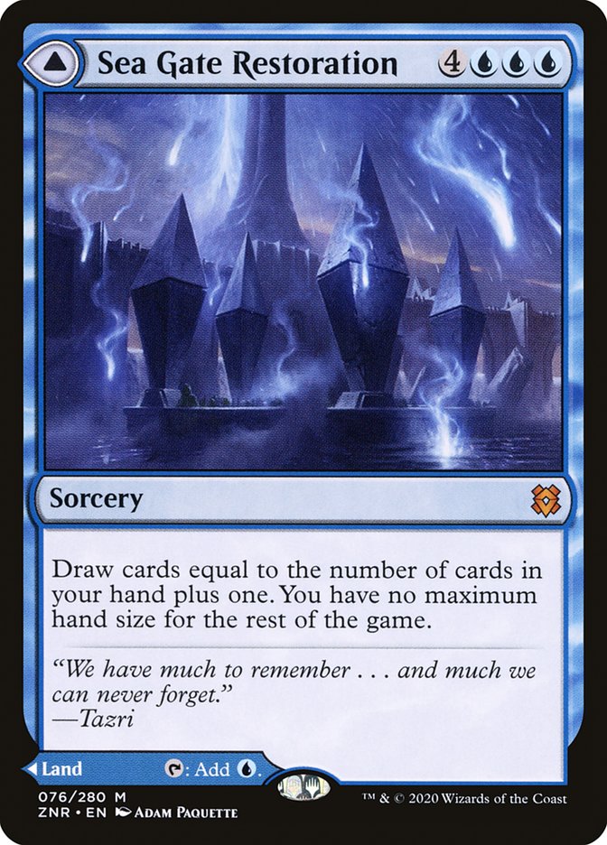 Sea Gate Restoration // Sea Gate, Reborn 76 (Zendikar Rising)