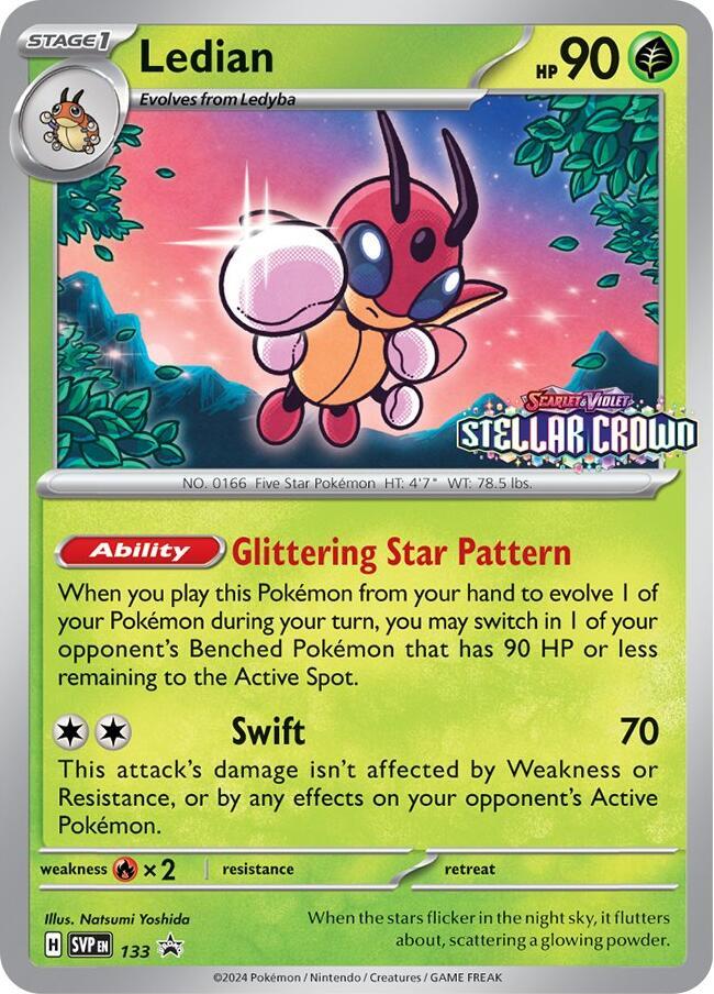 Ledian 133 (SV: Scarlet & Violet Promo Cards) - Holofoil