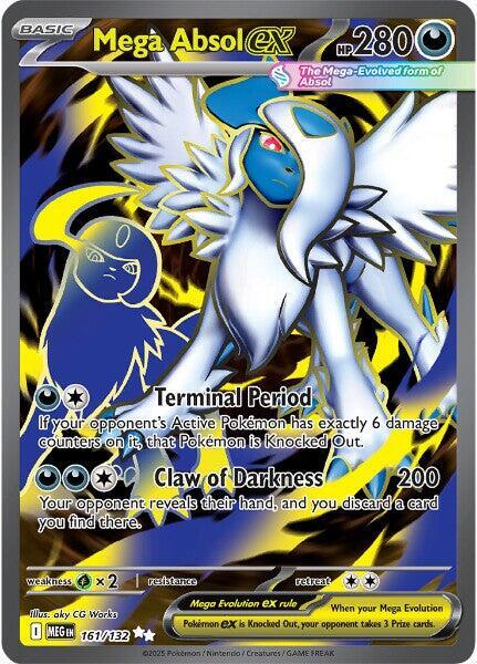 Mega Absol ex 161/132 (ME01: Mega Evolution) - Holofoil