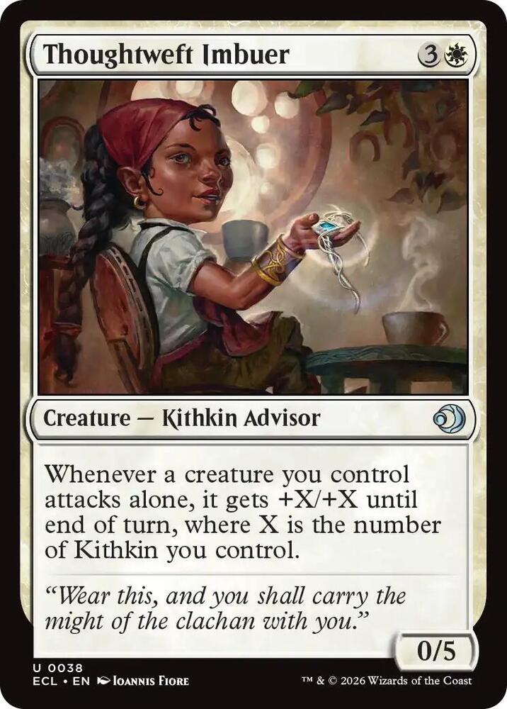 Thoughtweft Imbuer 38 (Lorwyn Eclipsed)
