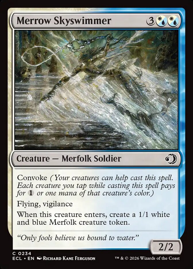 Merrow Skyswimmer 234 (Lorwyn Eclipsed) - Foil