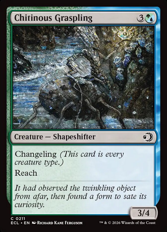 Chitinous Graspling 211 (Lorwyn Eclipsed) - Foil