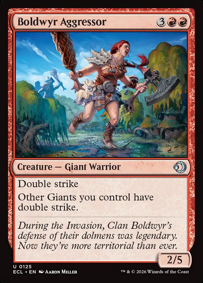 Boldwyr Aggressor 125/273 (Lorwyn Eclipsed)