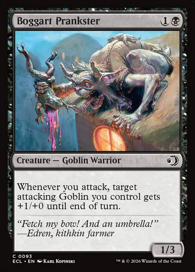 Boggart Prankster 93/273 (Lorwyn Eclipsed)