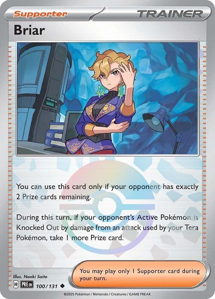 Briar 100/131 (SV: Prismatic Evolutions) - Poke Ball Holofoil
