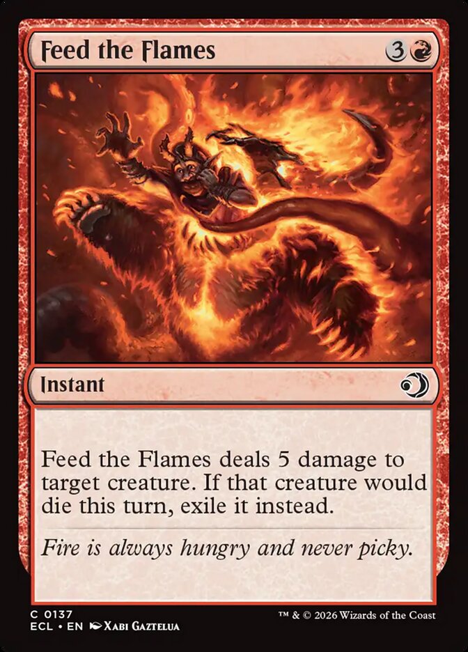 Feed the Flames 137/273 (Lorwyn Eclipsed)