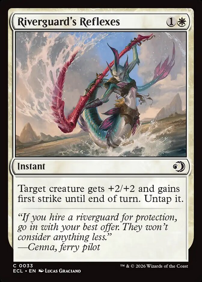 Riverguard's Reflexes 33/273 (Lorwyn Eclipsed)