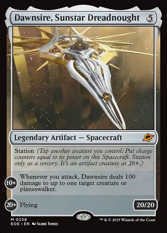 Dawnsire, Sunstar Dreadnought 238 (Edge of Eternities)