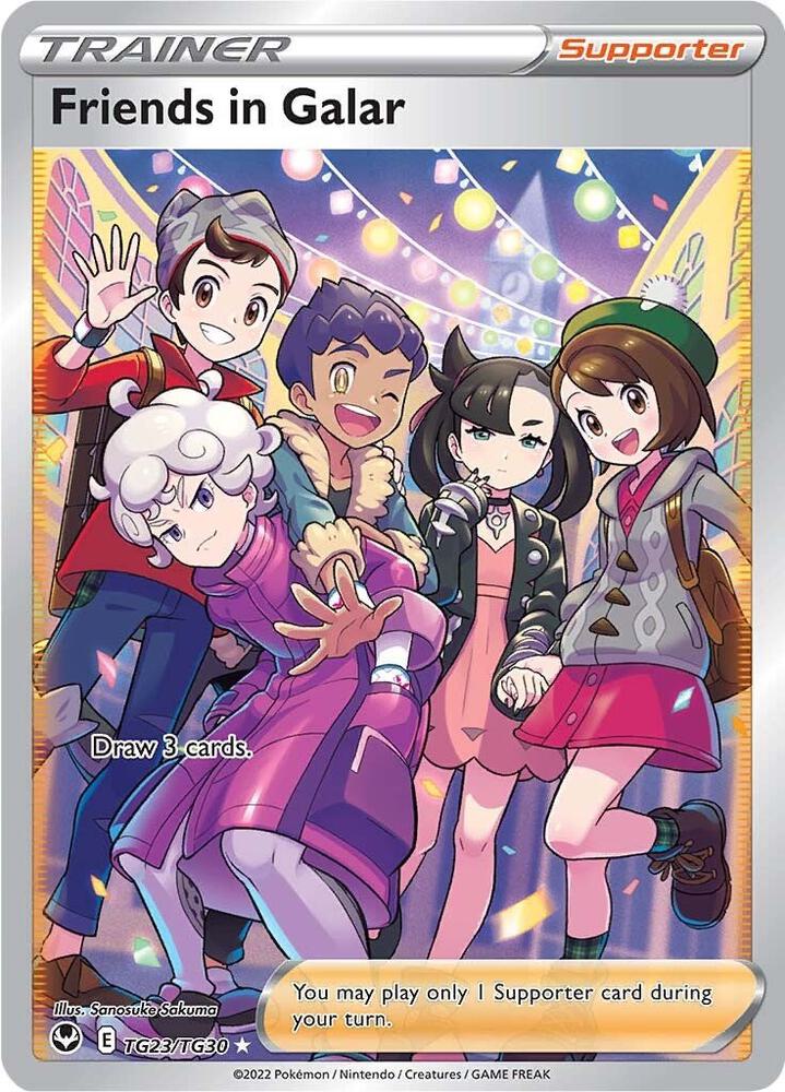Friends in Galar TG23/TG30 (SWSH12: Silver Tempest Trainer Gallery) - Holofoil