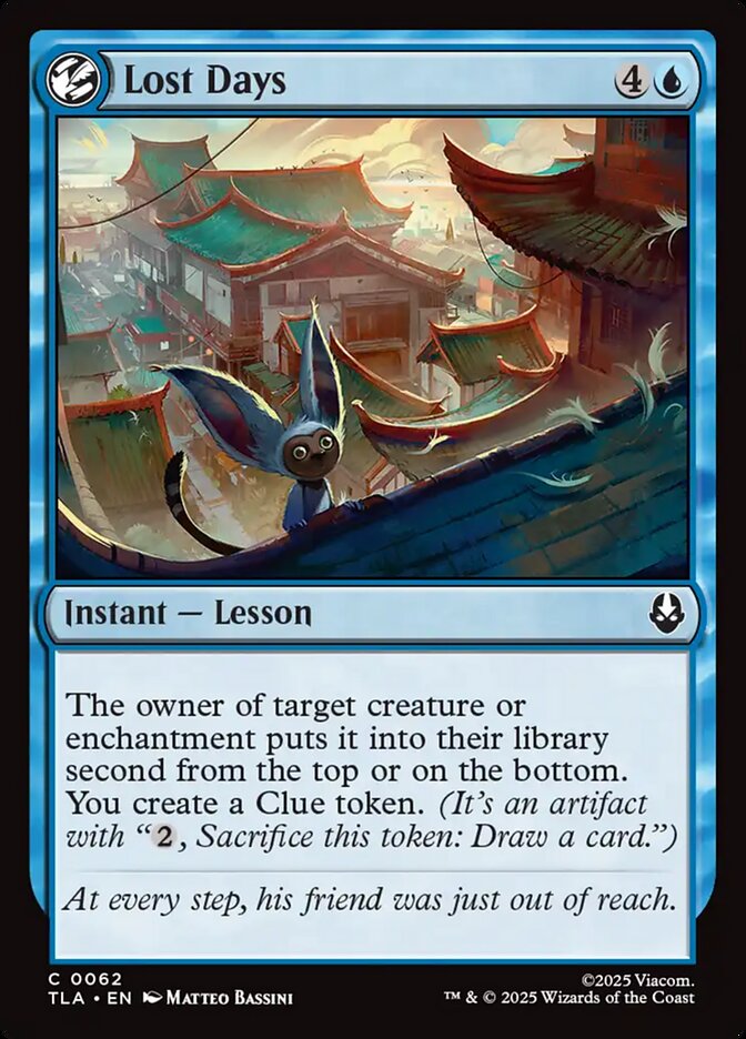 Lost Days 62 (Avatar: The Last Airbender) - Foil