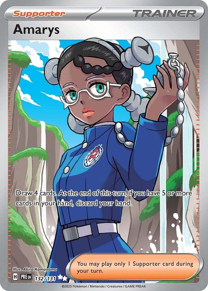 Amarys 132/131 (SV: Prismatic Evolutions) - Holofoil