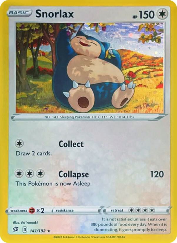 Snorlax 141/192 (Miscellaneous Cards & Products) - Cosmo Holofoil