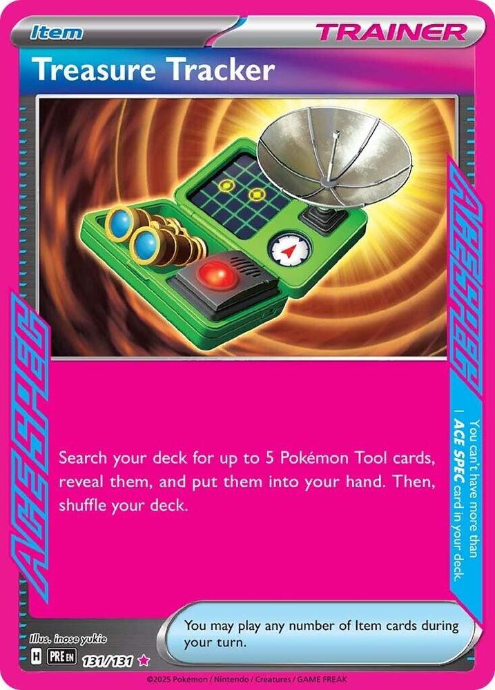 Treasure Tracker 131/131 (SV: Prismatic Evolutions) - Holofoil