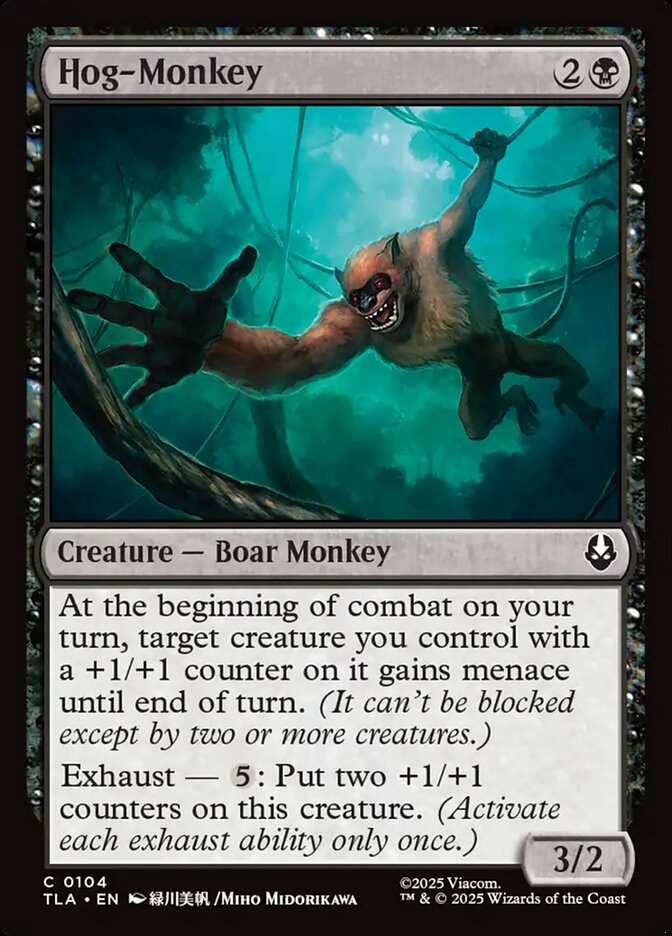 Hog-Monkey 104/286 (Avatar: The Last Airbender)