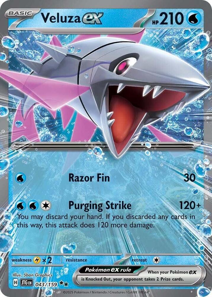 Veluza ex 043/159 (SV09: Journey Together) - Holofoil