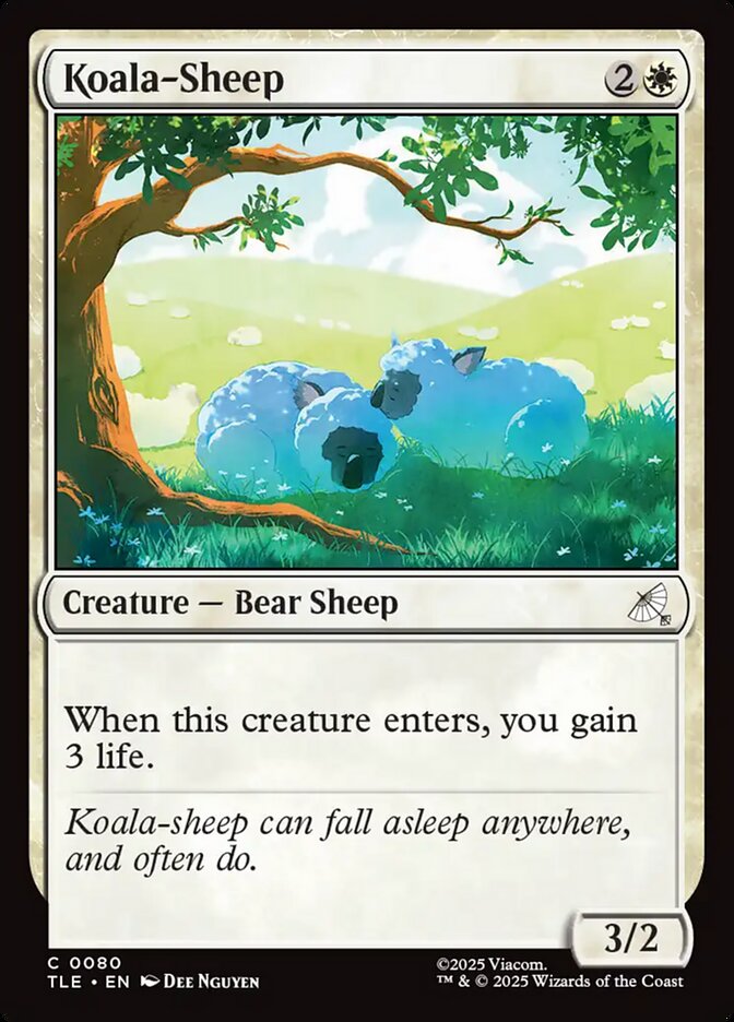 Koala-Sheep 80/317 (Avatar: The Last Airbender: Eternal-Legal) - Foil