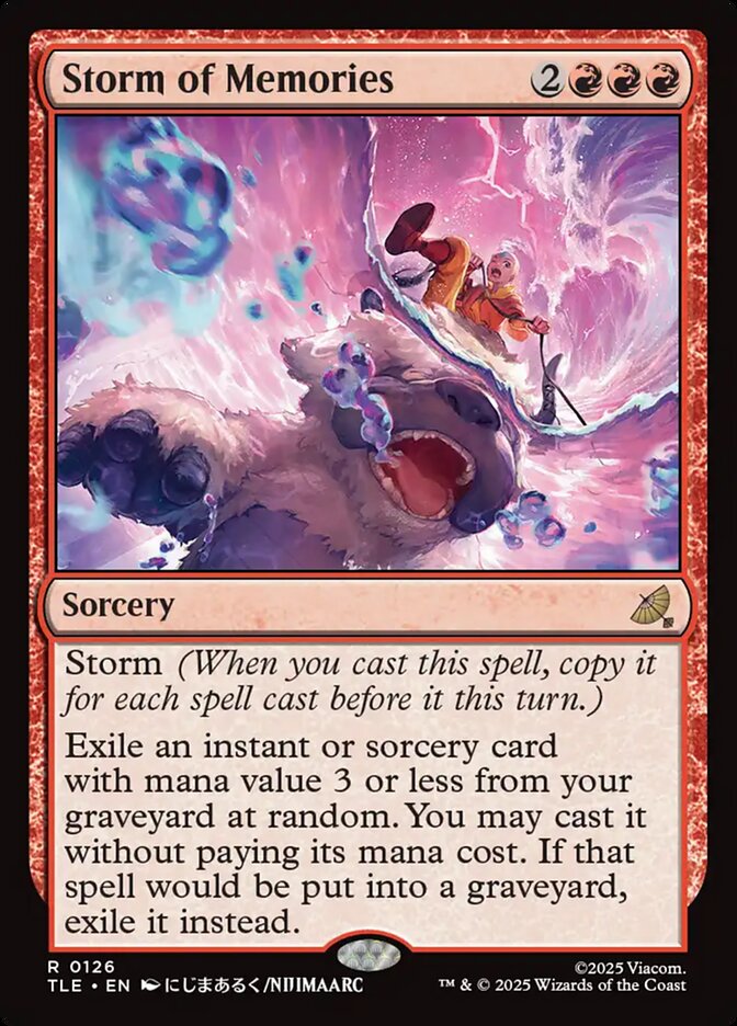 Storm of Memories 126/317 (Avatar: The Last Airbender: Eternal-Legal) - Foil