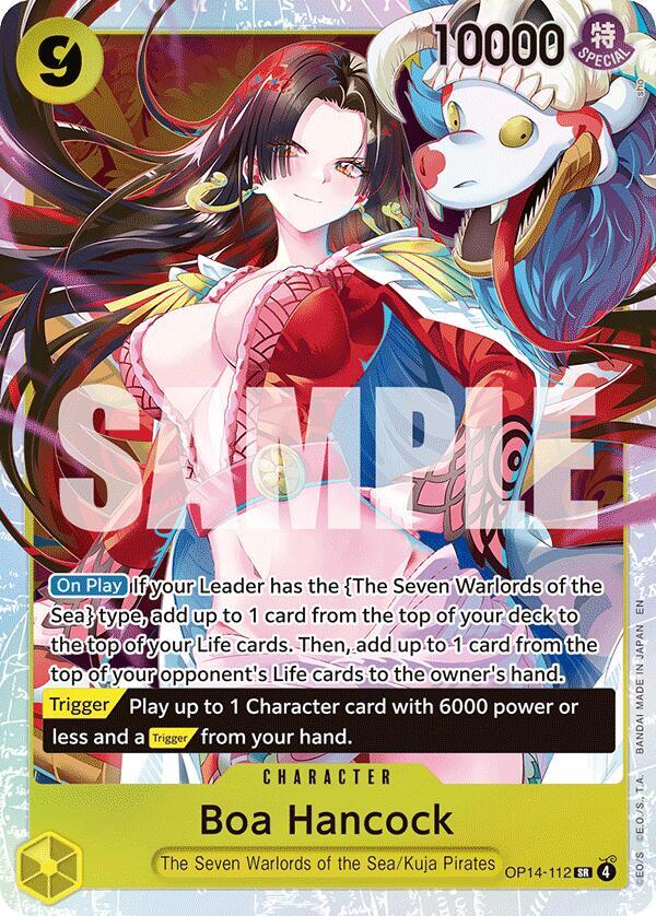 Boa Hancock OP14-112 (The Azure Sea's Seven) - Foil