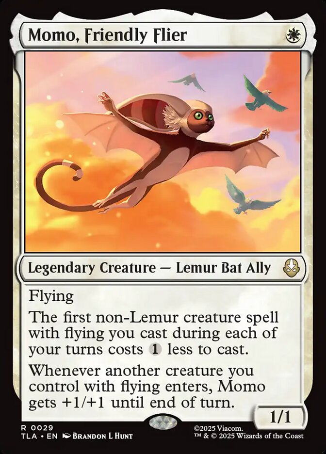 Momo Friendly Flier 29 (Avatar: The Last Airbender)
