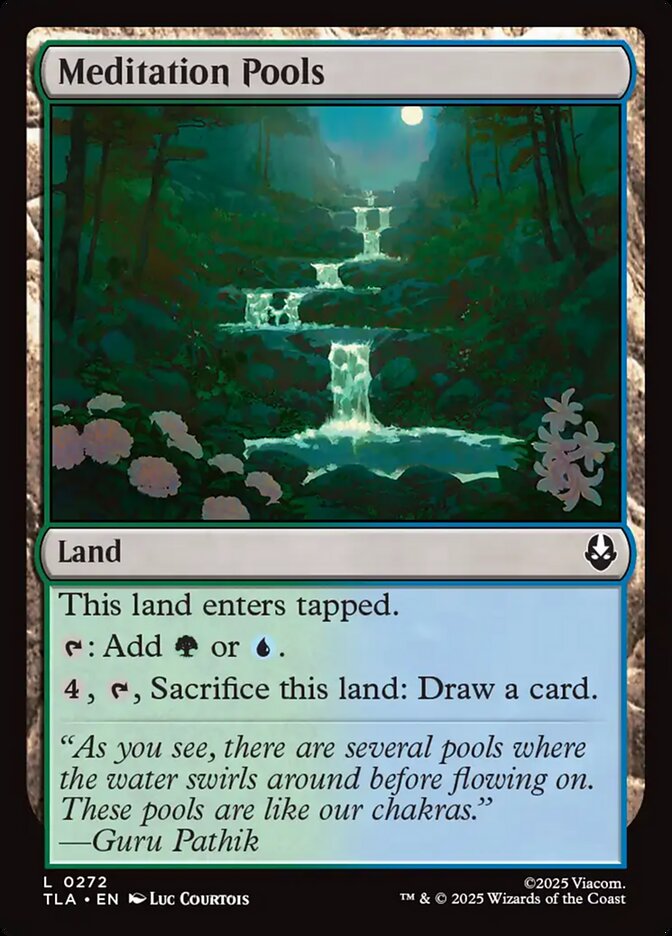 Meditation Pools 272/286 (Avatar: The Last Airbender) - Foil