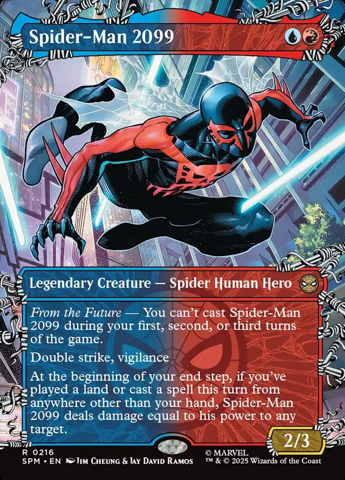 Spider-Man 2099 216 (Marvel's Spider-Man) - Showcase Foil