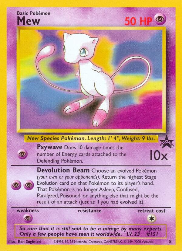 Mew 08/53 (WoTC Promo)
