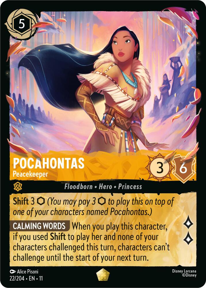Pocahontas, Peacekeeper 22/204 (Winterspell)