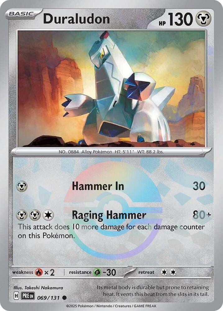 Duraludon 069/131 (SV: Prismatic Evolutions) - Poke Ball Holofoil