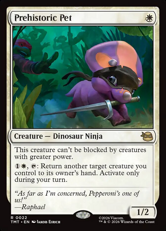 Prehistoric Pet 22 (Teenage Mutant Ninja Turtles)