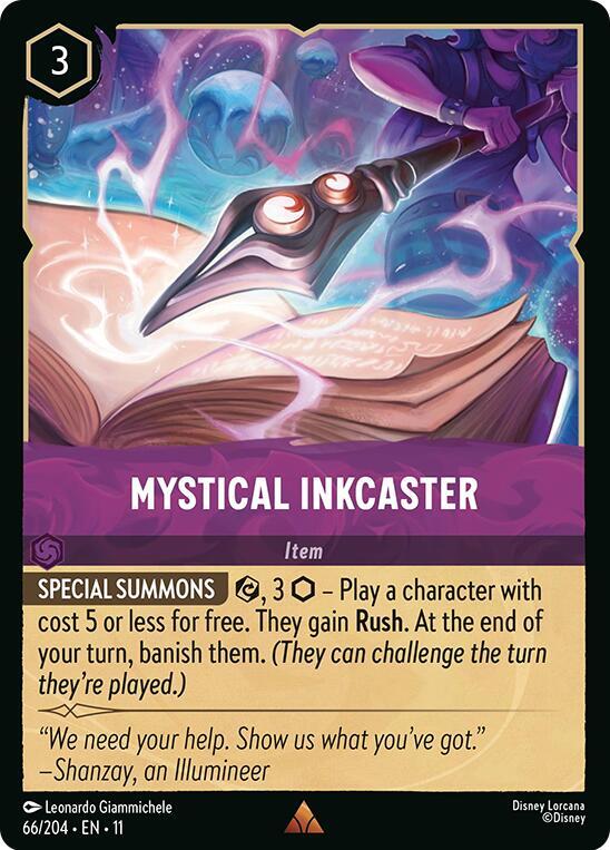 Mystical Inkcaster 66/204 (Winterspell)