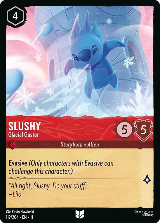 Slushy, Glacial Guster 119/204 (Winterspell)