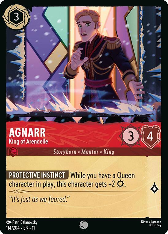 Agnarr King of Arendelle 114/204 (Winterspell)