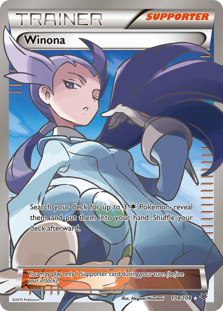 Winona 108/108 (XY - Roaring Skies) - Holofoil