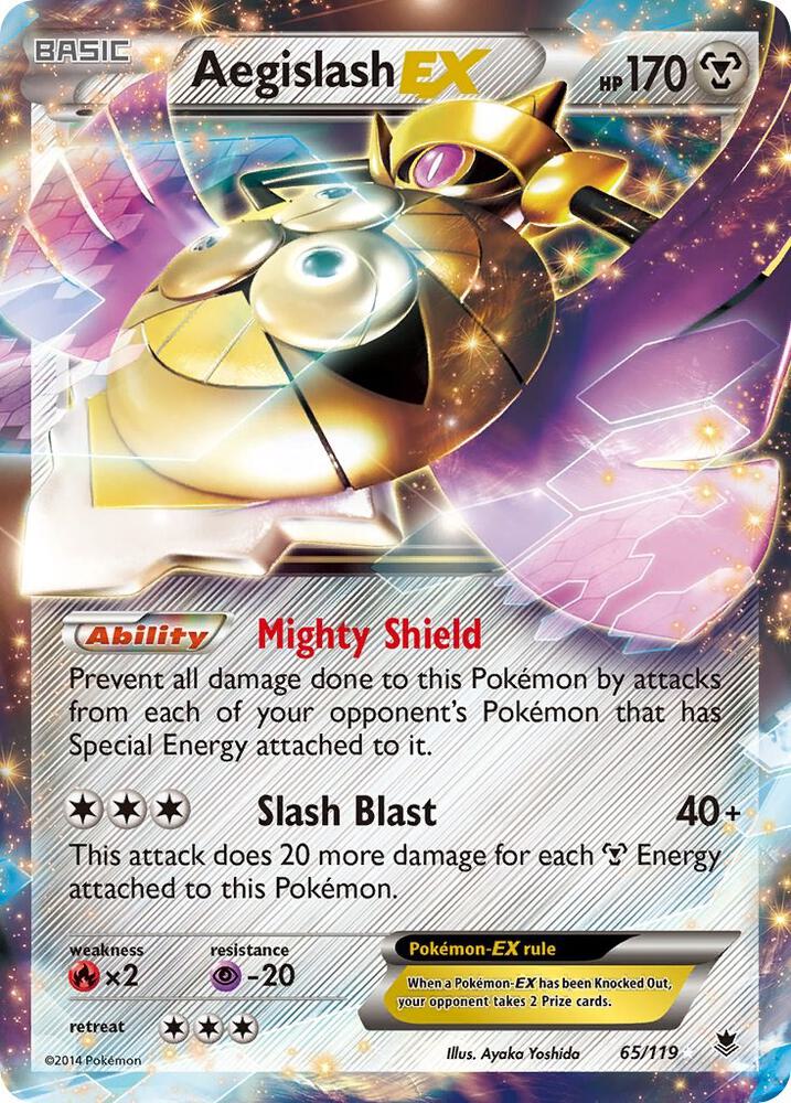 Aegislash EX 65/119 (XY - Phantom Forces) - Holofoil