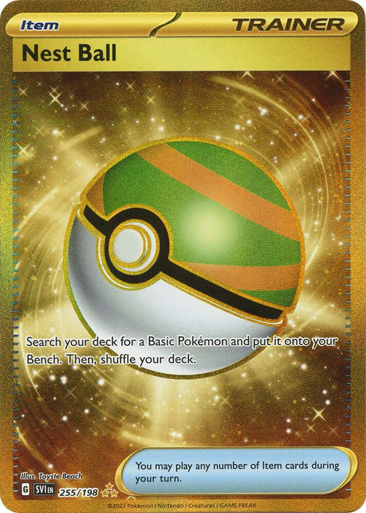Nest Ball 255/198 (SV01: Scarlet & Violet Base Set) - Holofoil