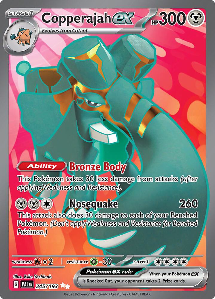 Copperajah ex 245/193 (SV02: Paldea Evolved) - Holofoil